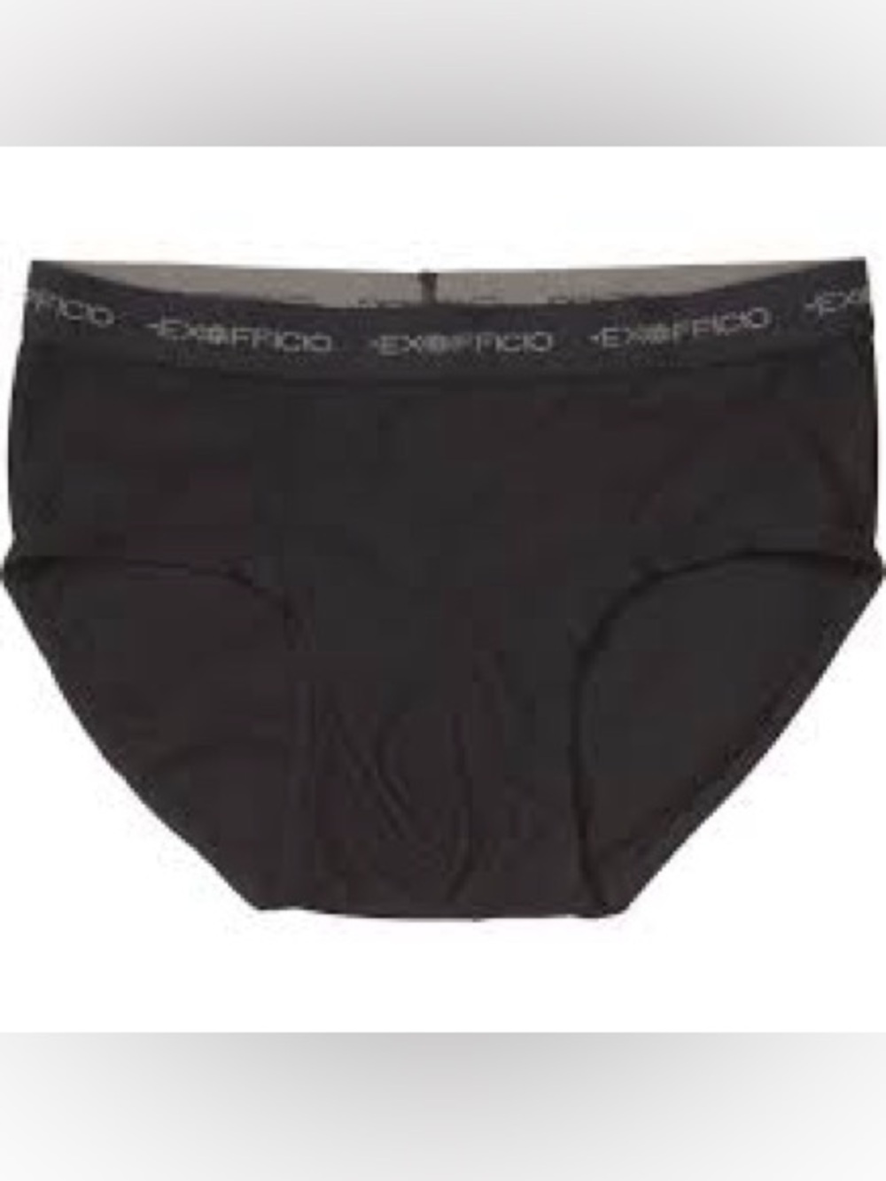ExOfficio Men’s Give-N-Go (or Give-N-Go 2.0) Black Briefs - Size Medium